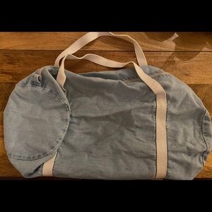 American Apparel Denim Gym Bag